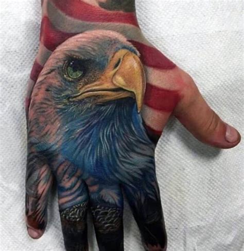 eagle tattoo on hand|eagle tattoo designs on hand.